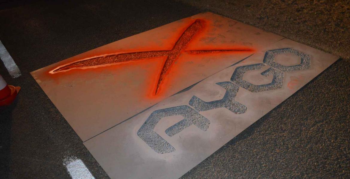 Pochoir pour marquage Toyota Aygo Pochoir pour marquage Toyota Aygo