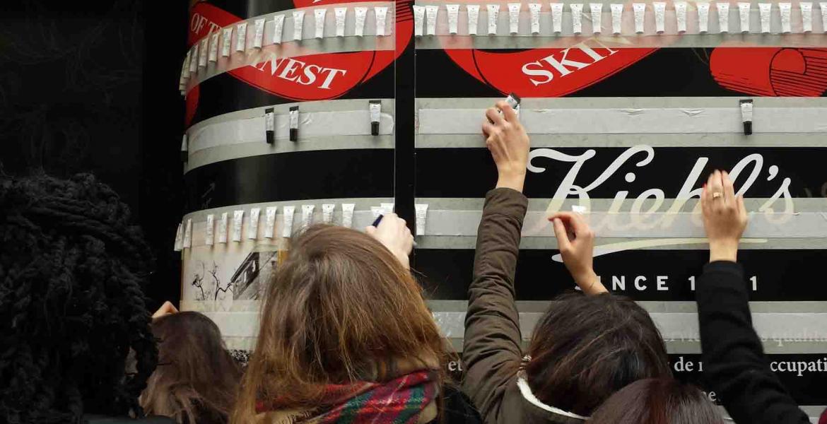 Opération de street-marketing Paris Opération de guérilla-marketing Paris