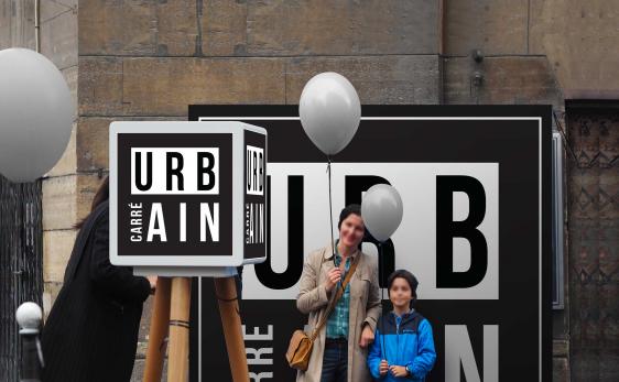 Street marketing photo booth