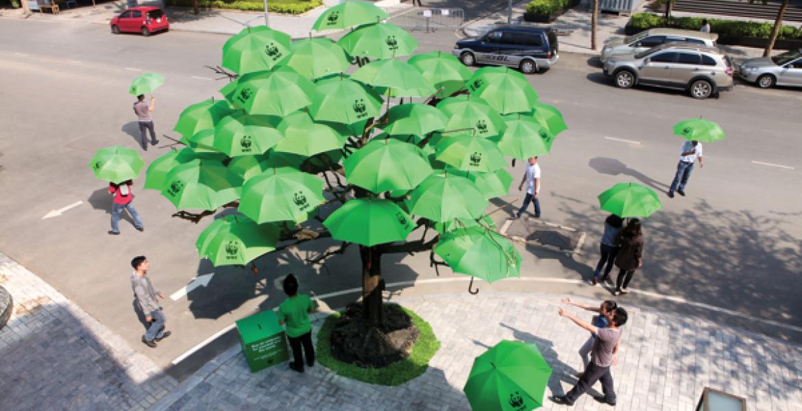 Guérilla-marketing WWF Guérilla-marketing WWF