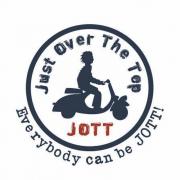 logo Jott pour une campagne de street-marketing à paris.