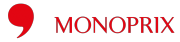 Logo monoprix pour clean-tag street-marketing signalétique