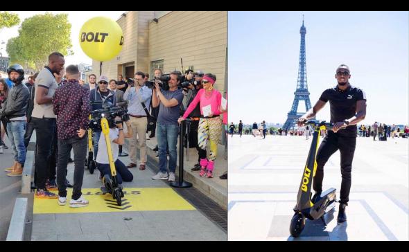 Lancement de la trottinette Bolt